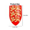 King Richard The Lionheart Decorative Steel Shield Royal Coat of Arms
