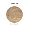 Medieval Wooden Plate Hand Crafted  Useful Hardwood Cutlery