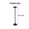 Handmade Iron 25" Tall Helmet Stand for Helmets with or without Aventail