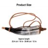 Viking Warrior Gun Powder Horn Functional Genuine Horn Accessory