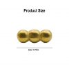 The Ellipses Pure Solid Brass Leather Mounts Set of 5 Functional Accessory