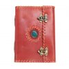 Medieval Journal with Embedded Stone Handcrafted Genuine Leather Diary Notes