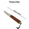 Authentic Viking Knife with Genuine Leather Sheath