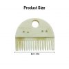 Medieval Germanic Beard Comb Handcrafted Genuine Bone Accessory