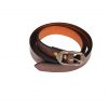 Handcrafted Genuine Leather Belt with Embossed Fantasy Design