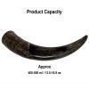 Medieval Viking Drinking Horn Natural Design Handcrafted Genuine Ox Horn