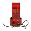 Genuine Leather Holder with Embossed Celtic Knotwork