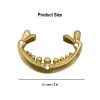 Pure Solid Brass Medieval Belt Mounts Set of 2 Functional Accessory