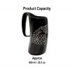 Medieval Viking Horn Tankard with Dire Wolf Motif Beer Mug Handcrafted Genuine Ox Horn