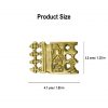 Ornate Viking Pure Solid Brass Belt End Chape