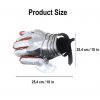 Medieval Fantasy Knight Gauntlets with Suede Leather Gloves