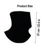 Executioner Suede Leather Hood with Collar