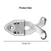 Fully Functional Steel Sword Hanger Handmade Accessory for Decoration