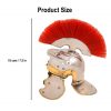 Decorative Roman Centurion Mini Helmet with Wooden Stand