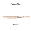 Medieval Small Stainless Steel Knife With Genuine Bone Handle