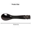 Authentic Medieval Horn Spoon Set of 4 Genuine Handcrafted Ox Horn