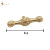Medieval Pure Solid Brass Leather Mounts Set of 5