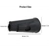 Medieval Authentic Leather Bracers with Knife Holder Loop