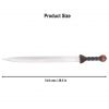 Decorative Roman Gladius Sword with Leather Scabbard