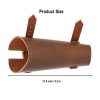 Handcrafted Medieval Archer's Genuine Leather Bracers