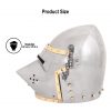Medieval Hounskull Pigface Bascinet