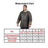 Flat Ring Chainmail Medieval Half Sleeves Shirt Haubergeon, Riveted, ID 9 mm, Natural