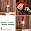Decorative Roman Centurion Mini Helmet with Wooden Stand