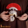 Decorative Roman Centurion Mini Helmet with Wooden Stand