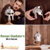 Gladiator Mini Helmet With Steel Nails with Stand