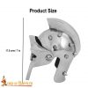 Gladiator Mini Helmet With Steel Nails with Stand