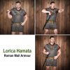 Flat Ring Roman Lorica Hamata, Riveted and Alternating, ID 9 mm, Mild Steel