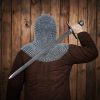 Round Ring Chainmail Classic Coif, Butted, ID 10 mm
