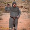 Round Ring Chainmail Classic Coif, Butted, 9 mm 16 gauge, Spring Steel