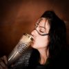 Viking Shield Knot Drinking Horn Handcrafted Genuine Ox Horn