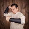 Handcrafted Medieval Authentic Leather Bracers
