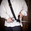 Medieval Genuine Leather Belt with Sword Hanger