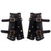 Medieval Studded Authentic Handcrafted Leather Bracers