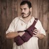 Medieval Triple Pouch Cotton Canvas Belt