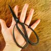 Antique Iron Hand Forged Scissors Fully Functional Medieval Accessory