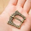 Dark Age Warrior Solid Brass Buckle Belt Accessory