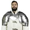 Medieval Knightly Large Avenger Pauldrons 18 gauge