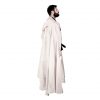 Medieval Templar Hooded Cape Handcrafted Canvas Cotton Knightly Clothing