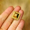 Elite Pure Solid Brass Leather Mounts Functional Set of 5