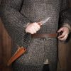 Authentic Viking Knife with Genuine Leather Sheath
