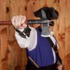 Pirate Boarding Axe with Hand Forged Carbon Steel Head