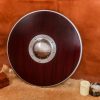 Viking Wooden Round Shield Handmade with Steel Umbo