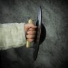 Medieval Fencing Blackened Buckler Functional Steel Shield