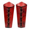 Genuine Leather Bracers with Embossed Fantasy Dragon Design