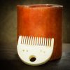 Medieval Germanic Beard Comb Handcrafted Genuine Bone Accessory