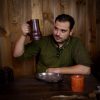 Raiding Pirate Leather Tankard Handcrafted from Genuine Leather